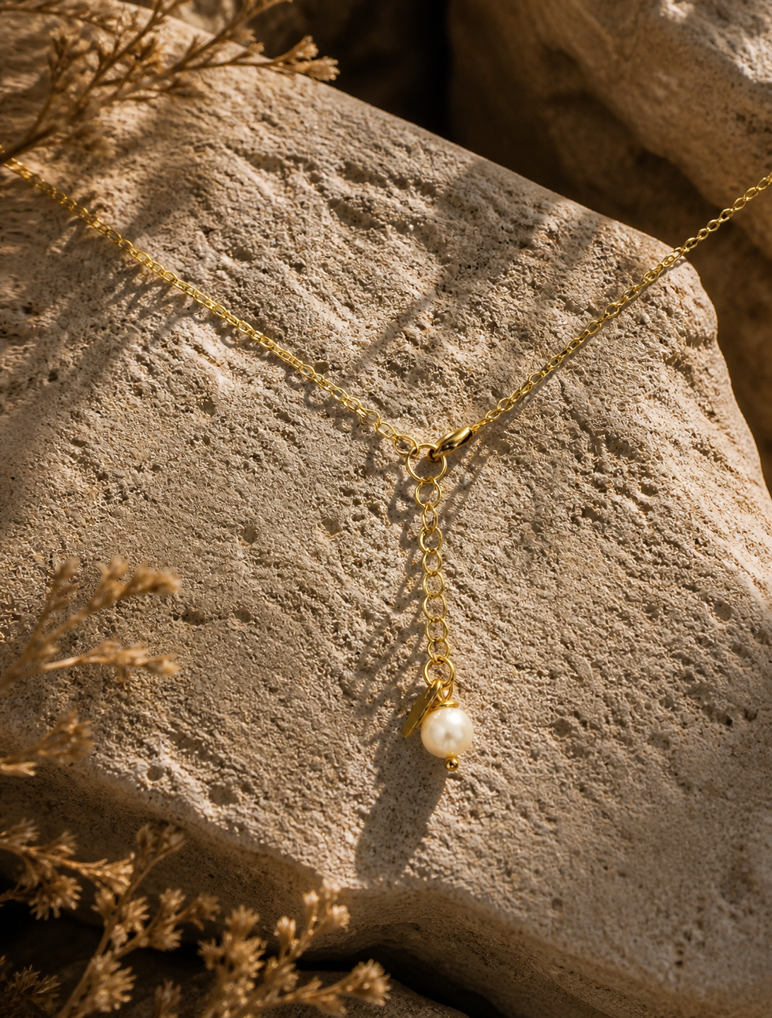 Antique Figure Motif Gold Plated Silver Necklace — sterling-silver-gold-plated-necklace-5