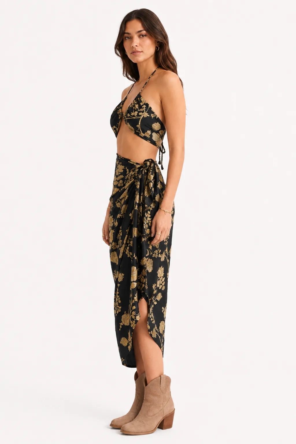 Noir Jardin Silk Two-Piece Set — rita-pita-collection-2
